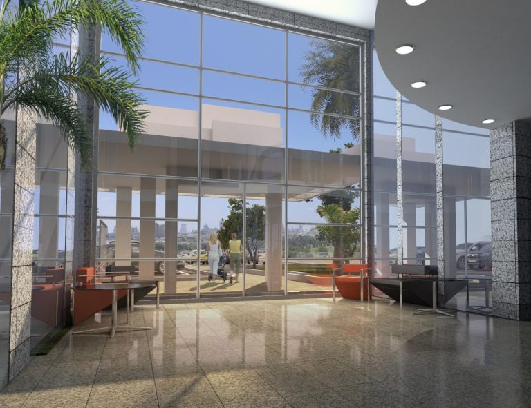 הדמיה לובי פרויקט star-light